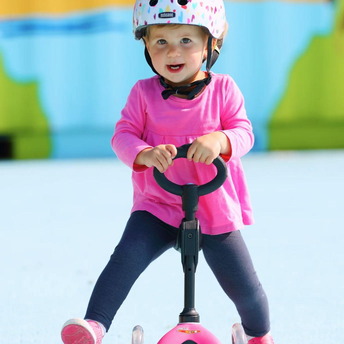 Patinete Infantil Micro Kickboard Mini 3 em 1 Deluxe Pink - Designed for Early Development